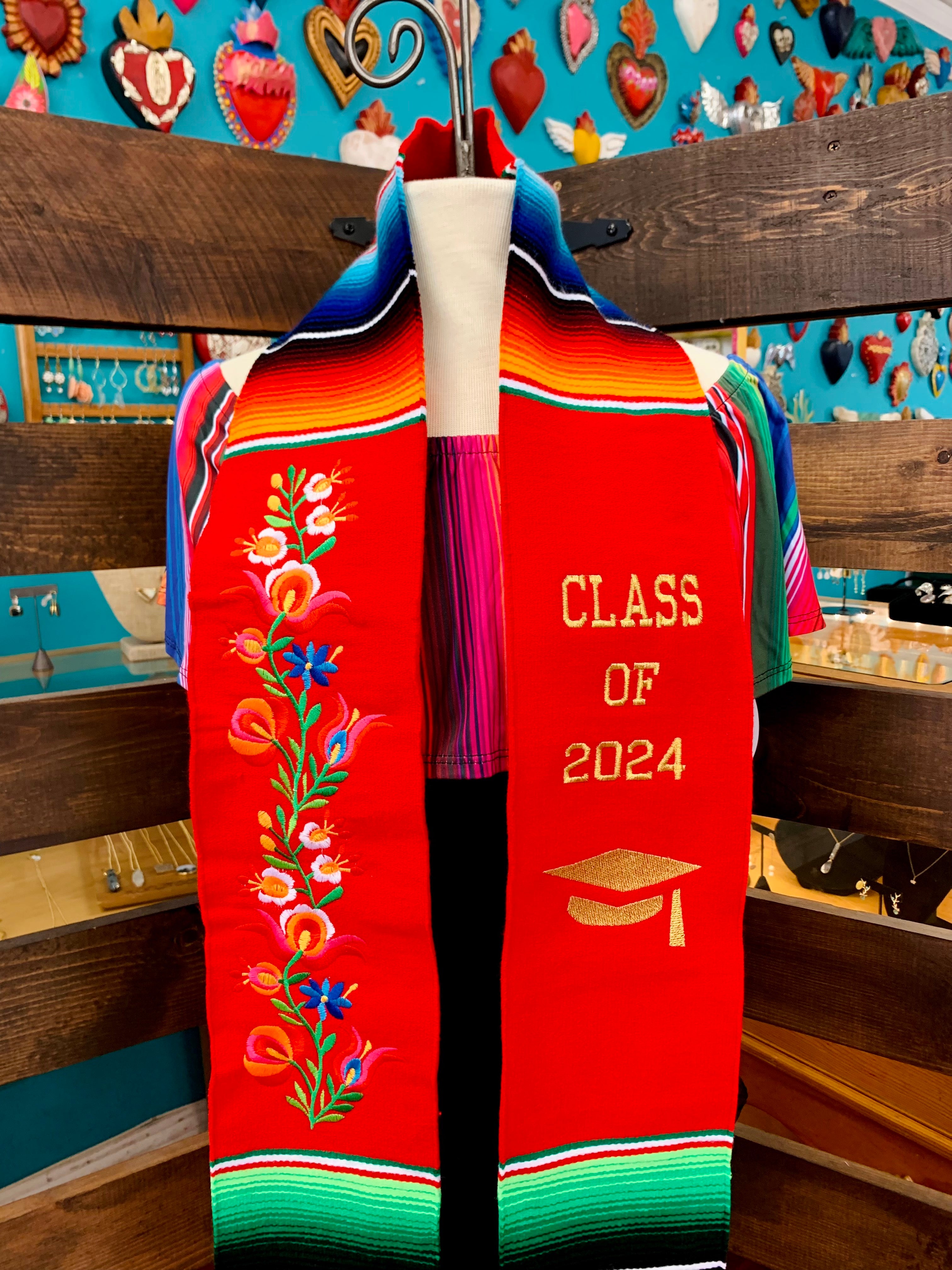 Graduation Robe Items Sashes Graduation Sashes – Casita del Pueblo